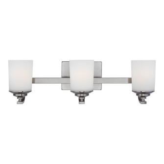 Kemal Three Light Wall / Bath in Brushed Nickel (1|4430703-962)