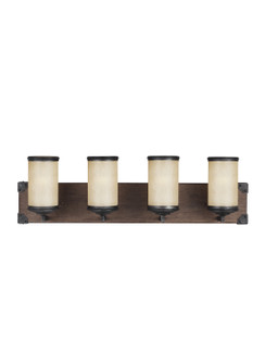 Dunning Four Light Wall / Bath in Stardust (1|4413304EN3-846)
