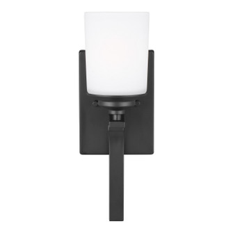 Kemal One Light Wall / Bath Sconce in Midnight Black (1|4130701-112)