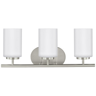 Oslo Three Light Wall / Bath in Brushed Nickel (1|41162-962)