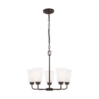 Kerrville Five Light Chandelier in Bronze (1|3115205-710)