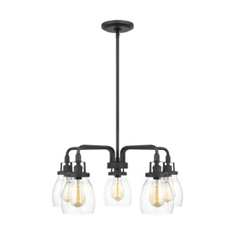 Belton Five Light Chandelier in Midnight Black (1|3114505-112)