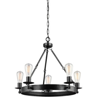 Ravenwood Manor Five Light Chandelier in Stardust (1|3110205-846)