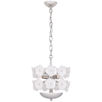 Leighton Four Light Chandelier in Polished Nickel (268|KS 5065PN-CRE)