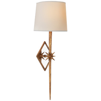 Etoile Two Light Wall Sconce in Gilded Iron (268|S 2321GI-NP)