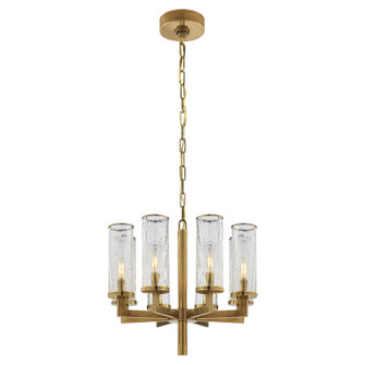 Liaison Eight Light Chandelier in Antique-Burnished Brass (268|KW 5200AB-CRG)