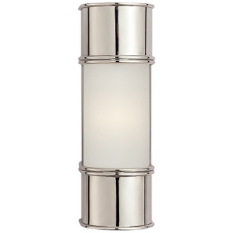 Oxford One Light Bath Sconce in Polished Nickel (268|CHD 1551PN-FG)