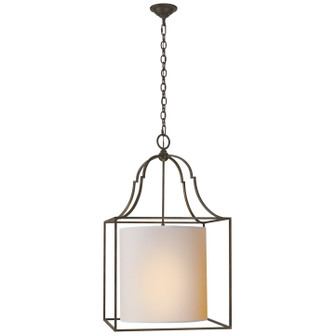 Gustavian Three Light Lantern in Aged Iron (268|CHC 2167AI-NP)
