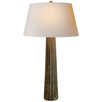 Fluted Spire One Light Table Lamp in Bronze (268|CHA 8906BZV-NP)