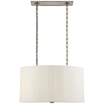 Perfect Pleat Four Light Pendant in Pewter (268|BBL 5031PWT-S)