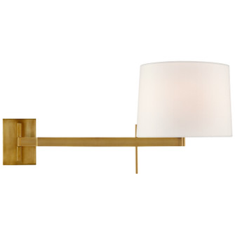Sweep One Light Wall Sconce in Soft Brass (268|BBL 2162SB-L)