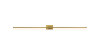 Z-Bar LED Wall Sconce in Gold (240|ZBW-48-4-CM-SW-GLD)