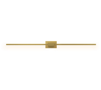 Z-Bar LED Wall Sconce in Gold (240|ZBW-36-4-CM-SW-GLD)