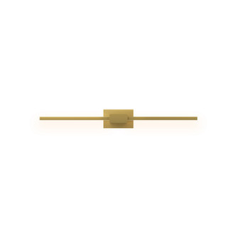 Z-Bar LED Wall Sconce in Gold (240|ZBW-24-4-CM-SW-GLD)