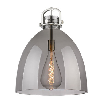 Downtown Urban Glass in Light Smoke Newton Bell (405|G412-16SM)