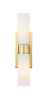 Downtown Urban LED Bath Vanity in Satin Gold (405|617-2W-SG-G617-8WH)