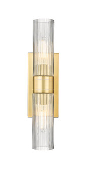 Downtown Urban LED Bath Vanity in Satin Gold (405|617-2W-SG-G617-8SCL)