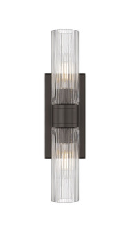 Downtown Urban LED Bath Vanity in Oil Rubbed Bronze (405|617-2W-OB-G617-8SCL)