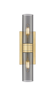 Downtown Urban LED Bath Vanity in Brushed Brass (405|617-2W-BB-G617-8SM)