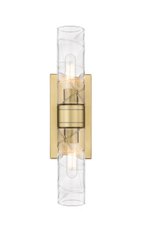 Downtown Urban LED Bath Vanity in Brushed Brass (405|617-2W-BB-G617-8DE)