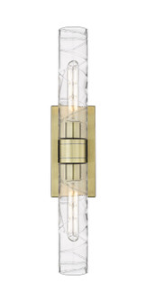 Downtown Urban LED Bath Vanity in Antique Brass (405|617-2W-AB-G617-11DE)