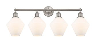 Edison Four Light Bath Vanity in Satin Nickel (405|616-4W-SN-G651-8)