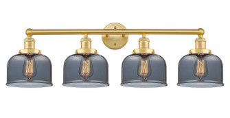 Edison Four Light Bath Vanity in Satin Gold (405|616-4W-SG-G73)