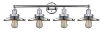 Edison Four Light Bath Vanity in Polished Chrome (405|616-4W-PC-M7-PC)