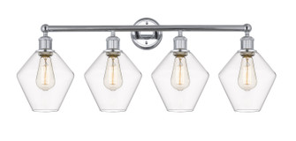 Edison Four Light Bath Vanity in Polished Chrome (405|616-4W-PC-G652-8)