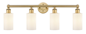 Edison Four Light Bath Vanity in Brushed Brass (405|616-4W-BB-G801)