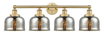 Edison Four Light Bath Vanity in Brushed Brass (405|616-4W-BB-G78)