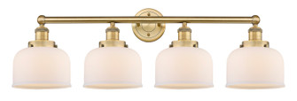 Edison Four Light Bath Vanity in Brushed Brass (405|616-4W-BB-G71)