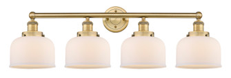 Edison Four Light Bath Vanity in Brushed Brass (405|616-4W-BB-G71)