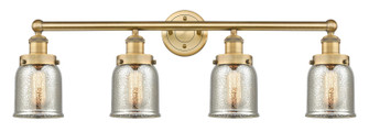 Edison Four Light Bath Vanity in Brushed Brass (405|616-4W-BB-G58)