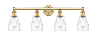 Edison Four Light Bath Vanity in Brushed Brass (405|616-4W-BB-G394)