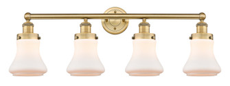Edison Four Light Bath Vanity in Brushed Brass (405|616-4W-BB-G191)