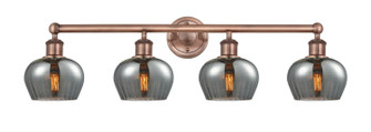 Edison Four Light Bath Vanity in Antique Copper (405|616-4W-AC-G93)