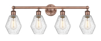 Edison Four Light Bath Vanity in Antique Copper (405|616-4W-AC-G654-6)