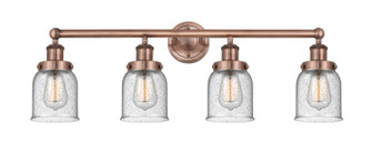 Edison Four Light Bath Vanity in Antique Copper (405|616-4W-AC-G54)