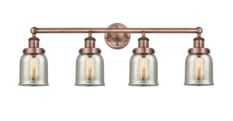 Edison Four Light Bath Vanity in Antique Copper (405|616-4W-AC-G58)