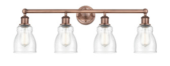 Edison Four Light Bath Vanity in Antique Copper (405|616-4W-AC-G394)