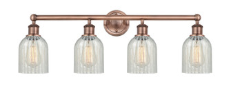 Edison Four Light Bath Vanity in Antique Copper (405|616-4W-AC-G2511)