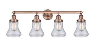 Edison Four Light Bath Vanity in Antique Copper (405|616-4W-AC-G192)