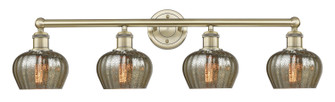 Edison Four Light Bath Vanity in Antique Brass (405|616-4W-AB-G96)