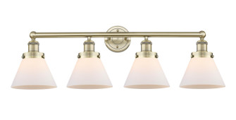 Edison Four Light Bath Vanity in Antique Brass (405|616-4W-AB-G41)