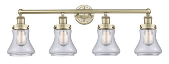 Edison Four Light Bath Vanity in Antique Brass (405|616-4W-AB-G192)