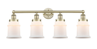 Edison Four Light Bath Vanity in Antique Brass (405|616-4W-AB-G181)