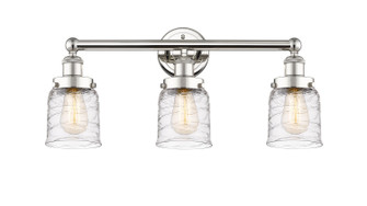Edison Three Light Bath Vanity in Polished Nickel (405|616-3W-PN-G513)