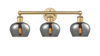 Edison Three Light Bath Vanity in Brushed Brass (405|616-3W-BB-G93)