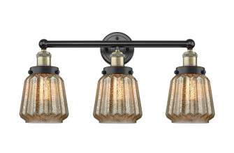 Edison Three Light Bath Vanity in Black Antique Brass (405|616-3W-BAB-G146)